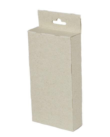 Graspapier Box Verpackung Karton Schachtel Euroloch Aufhängung Phoenolux