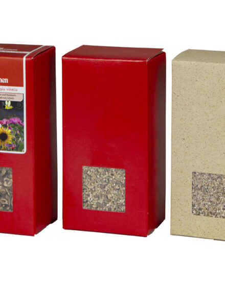 Samen Graspapier Seeds Graswellpappe Phoenolux Box Schachtel Verpackung Automatikboden Seeds Abfüllung Samentüten